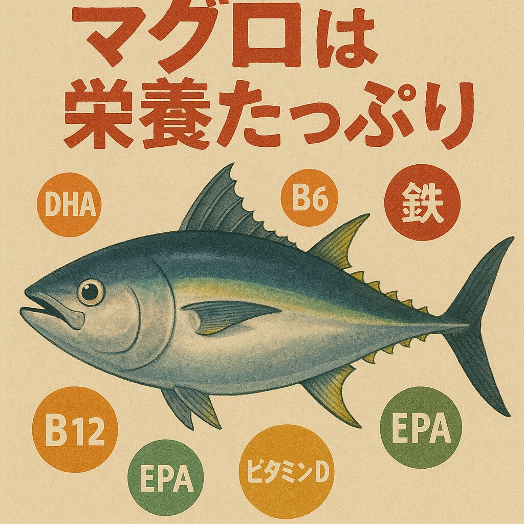 マグロは栄養たっぷり
