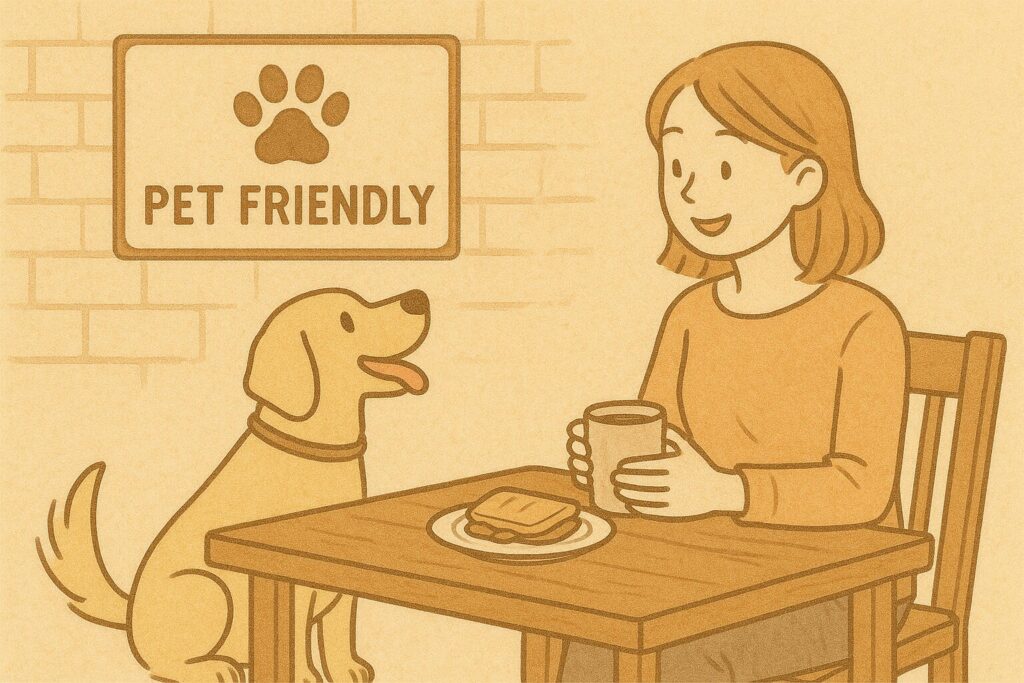 ペット同伴