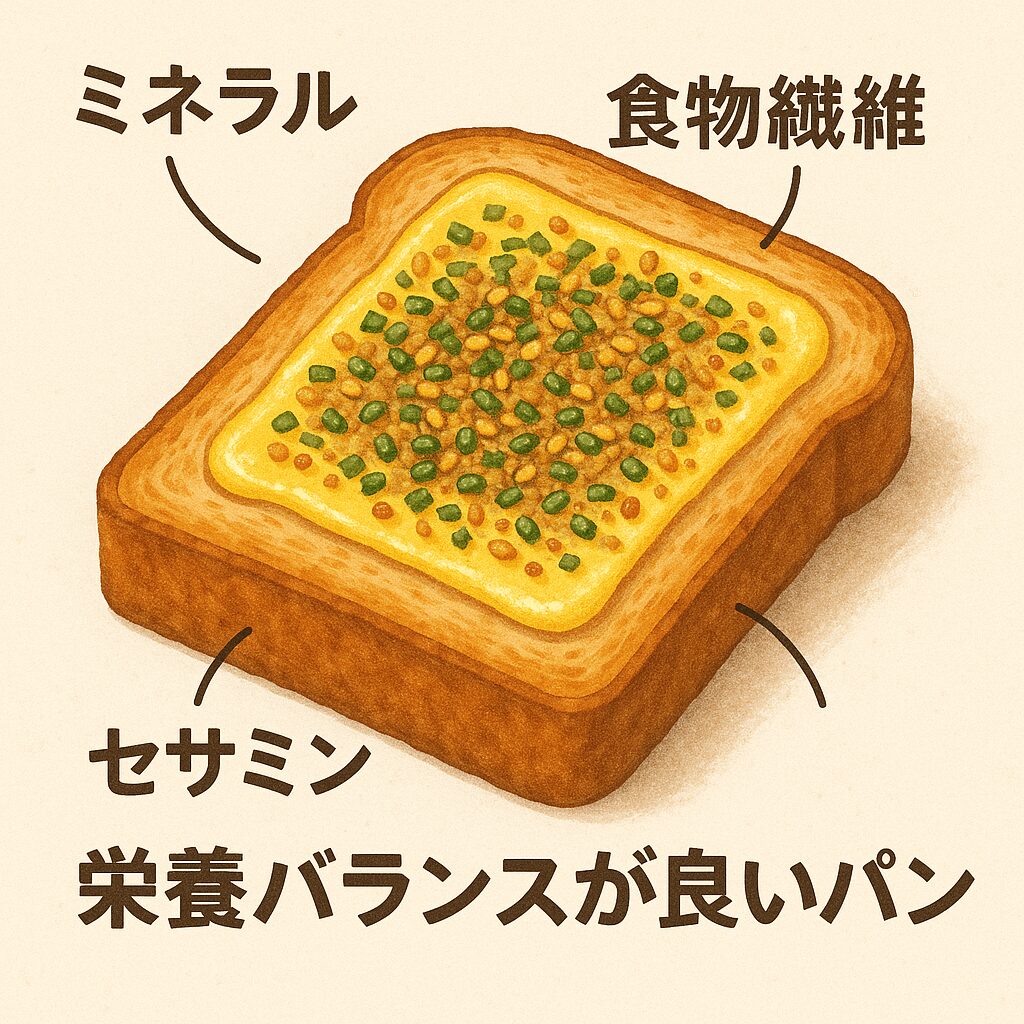 栄養バランスの良いパン