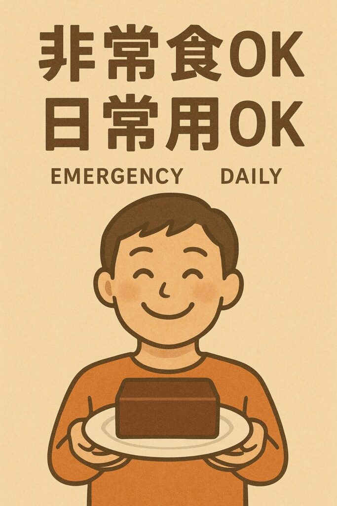 非常食としても日常用でもOK