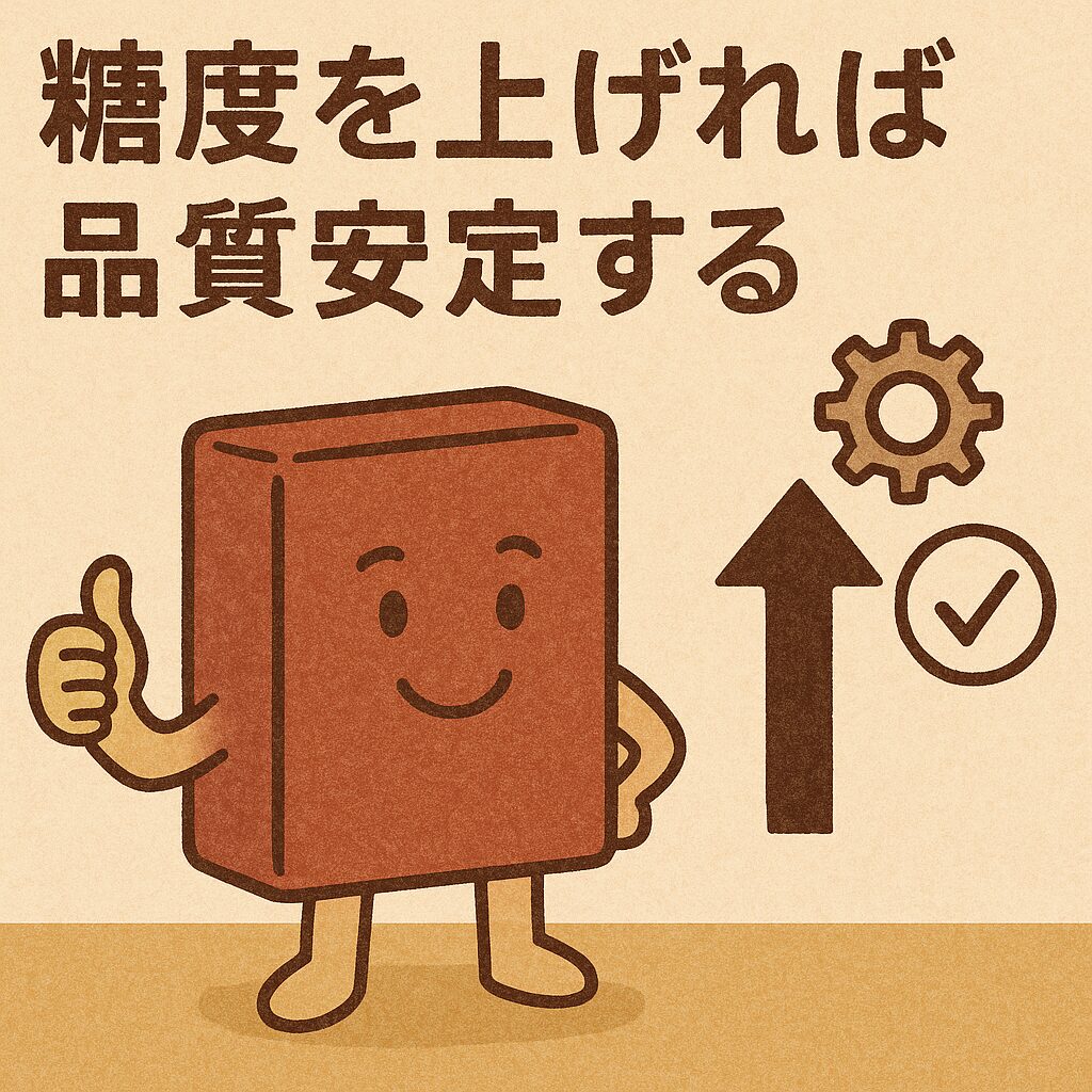 糖度を上げる