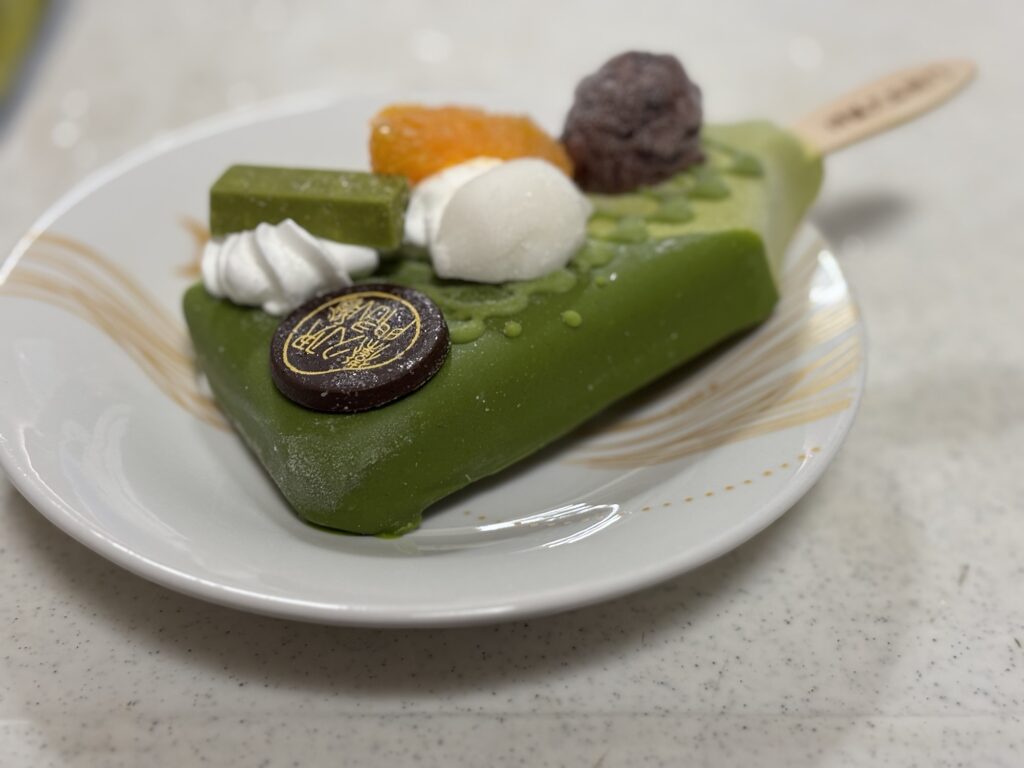 抹茶アイスパフェ