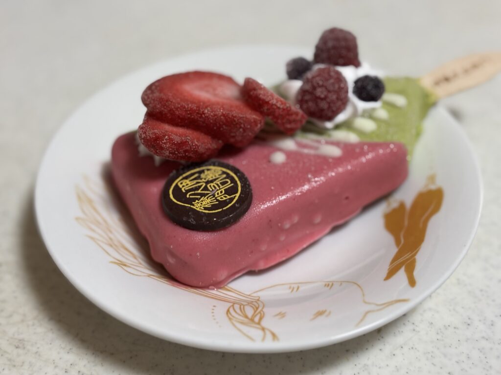 いちご抹茶パフェ
